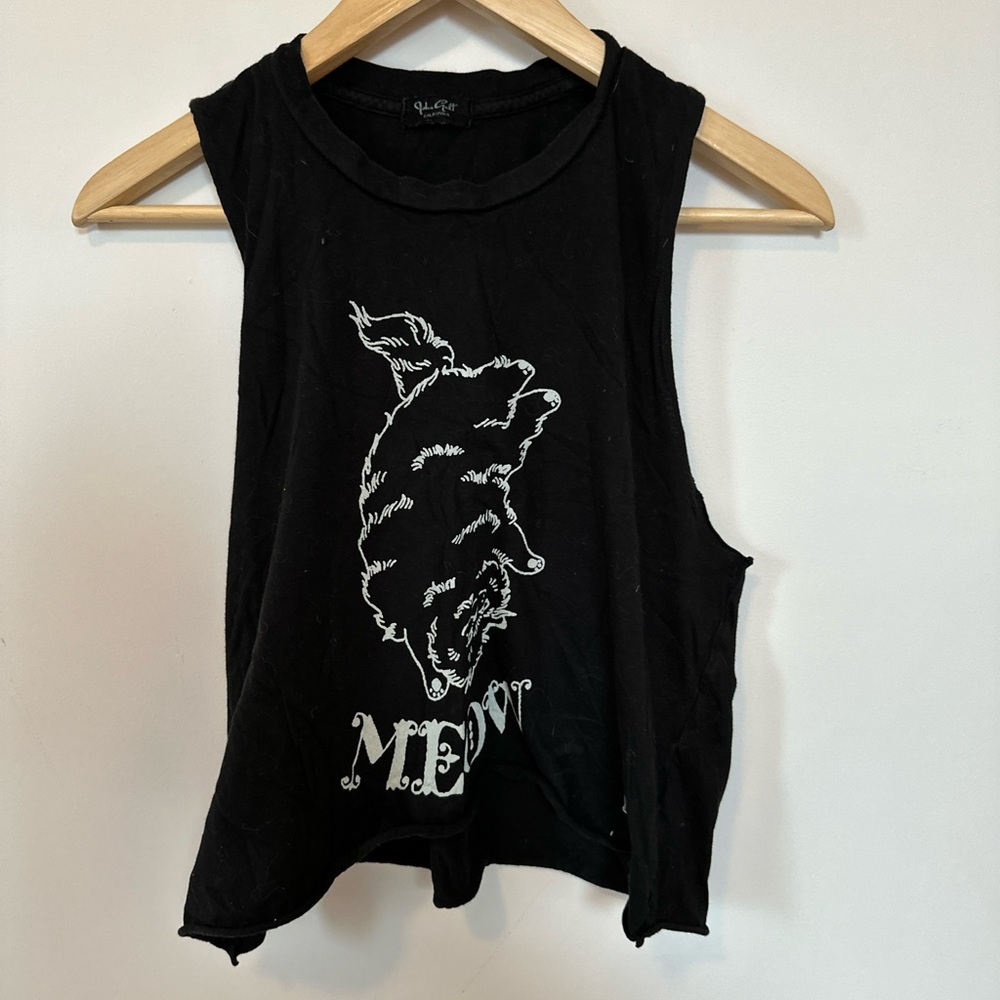 brandy melville moew tank top